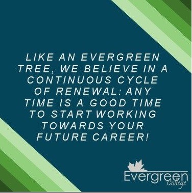 Why Evergreen? Why Post Graduate? Why NOW?